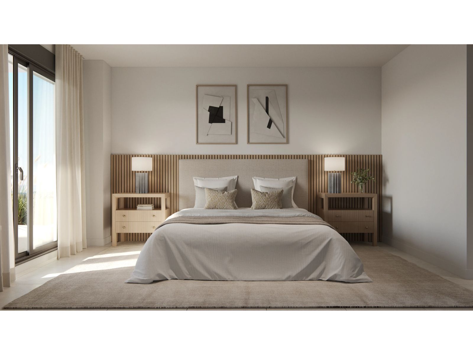 03 modern bedroom with balcony