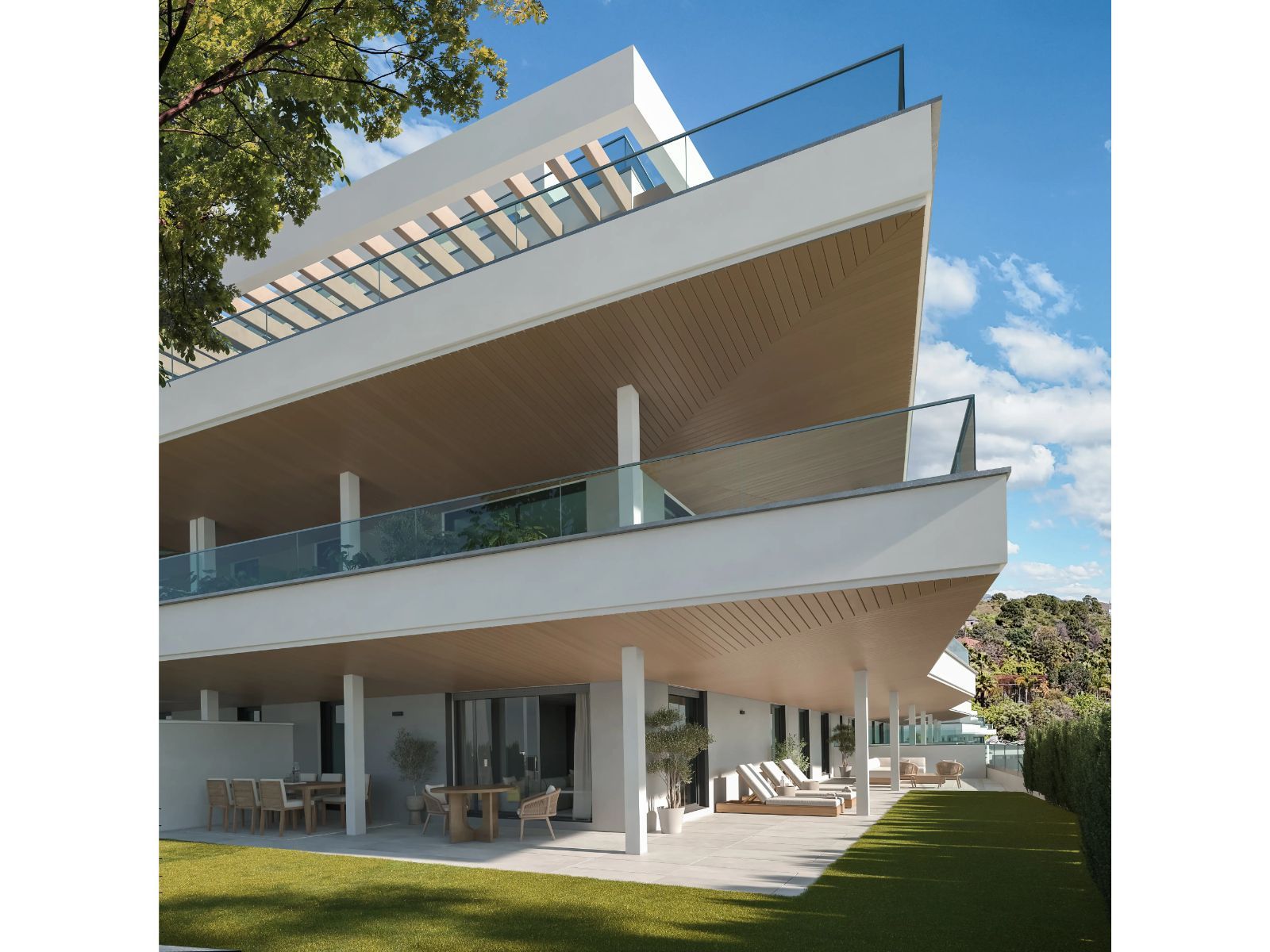 07 modern multi level house